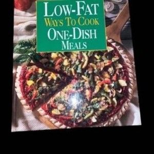 Low-Fat Ways To Cook One-Dish Meals Cookbook - Spiral Bound Hardcover B-C00005